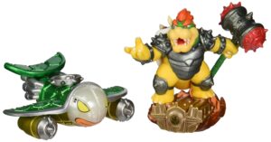 skylanders superchargers supercharged combo pack: bowser and clown cruiser - nintendo