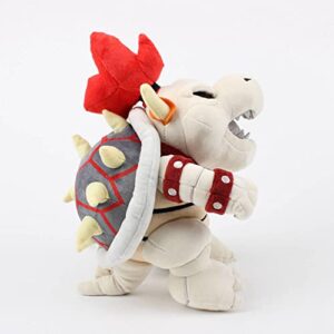 Laruokivi Dry Bowser Plush Figure Toy 12'' Gray