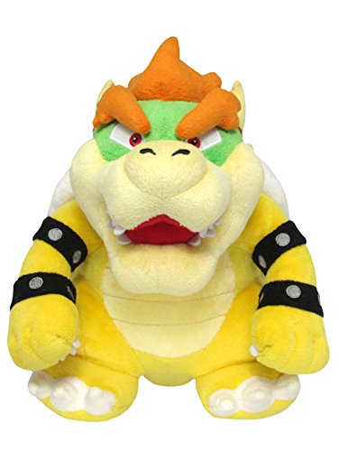 Sanei Super Mario All Star Collection 10" Bowser Plush, Small