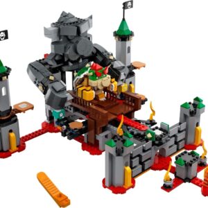 LEGO Super Mario Bowser’s Castle Boss Battle Expansion Set 71369 Building Kit; Collectible Toy for Kids to Customize Their Super Mario Starter Course (71360) Playset (1,010 Pieces)