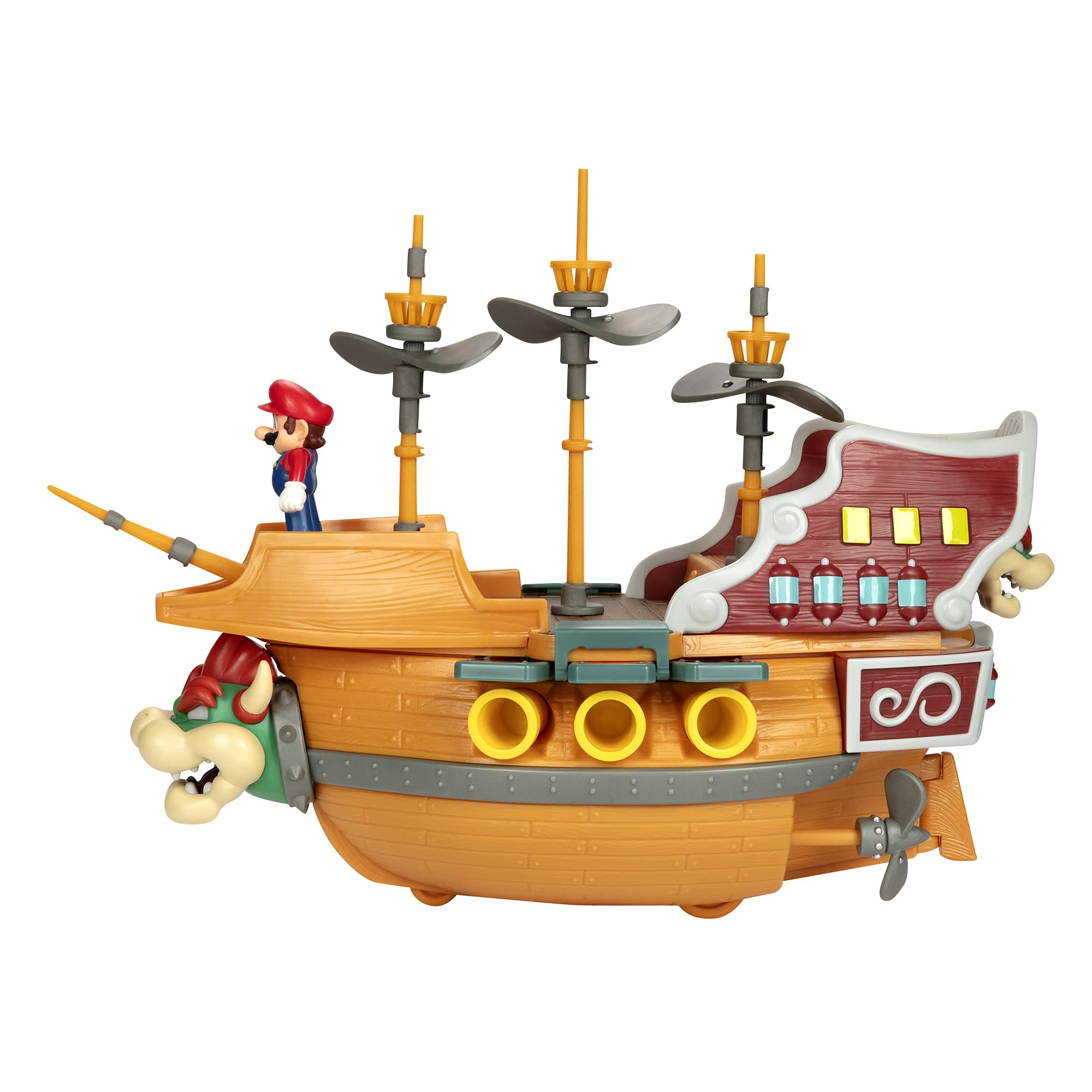 Nintendo Super Mario Deluxe Playset - Bowser Ship