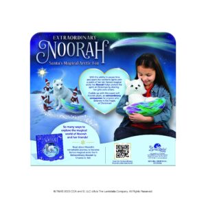 Noorah Extraordinary 9-Inch Deluxe Plush Animal with Northern Lights-Inspired Tail - As Seen in Elf Pets Christmas Tale - Arctic Pal of The Elf on the Shelf - Brand Scout