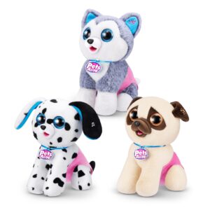 Pets Alive Pooping Puppies (Husky) by ZURU Surprise Puppy Plush, Ultra Soft Plushies, Interactive Toy Pets, Electronic Pet Puppy for Girls and Children