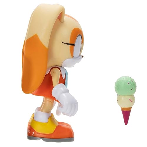 Sonic The Hedgehog Wave 13 Cream 4-Inch Mini Figure [with Ice Cream Cone]