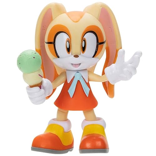 Sonic The Hedgehog Wave 13 Cream 4-Inch Mini Figure [with Ice Cream Cone]