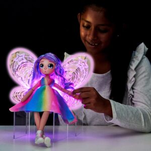 Dream Seekers Light Up Doll Pack – 1pc Toy | Magical Fairy Fashion Doll Stella, Multicolor (13827)