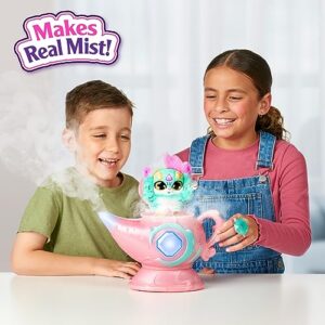 Magic Mixies Magic Genie Lamp with Interactive 8" Plush Toy and 60+ Sounds and Reactions. Reveal a Genie Mixie from The Real Misting Lamp. Gifts for Kids, Ages 5+ - Amazon Exclusive