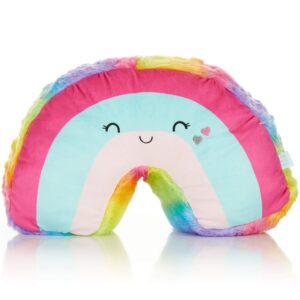 kids preferred cuddle pal - happy rainbow - stuffed animal plush 11.5"