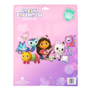 LUV HER Gabby Dollhouse Headbands for Girls - Kids Jewelry - Dress Up Set All in one Giftable Box - Headband - Play Jewelry Set - 4pc (Toddler Headband, Necklace, Dress Up Bracelet, Ring) Ages 3+