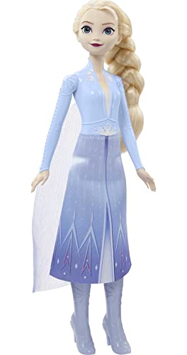 Mattel Disney Frozen Toys, Elsa Fashion Doll & Accessory with Signature Look, Inspired by Disney Frozen 2