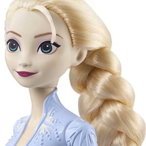 Mattel Disney Frozen Toys, Elsa Fashion Doll & Accessory with Signature Look, Inspired by Disney Frozen 2