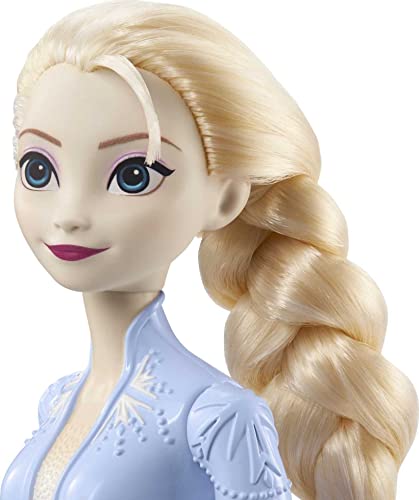 Mattel Disney Frozen Toys, Elsa Fashion Doll & Accessory with Signature Look, Inspired by Disney Frozen 2