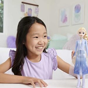 Mattel Disney Frozen Toys, Elsa Fashion Doll & Accessory with Signature Look, Inspired by Disney Frozen 2