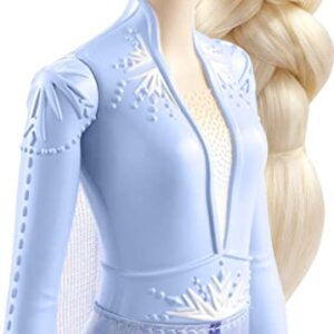 Mattel Disney Frozen Toys, Elsa Fashion Doll & Accessory with Signature Look, Inspired by Disney Frozen 2