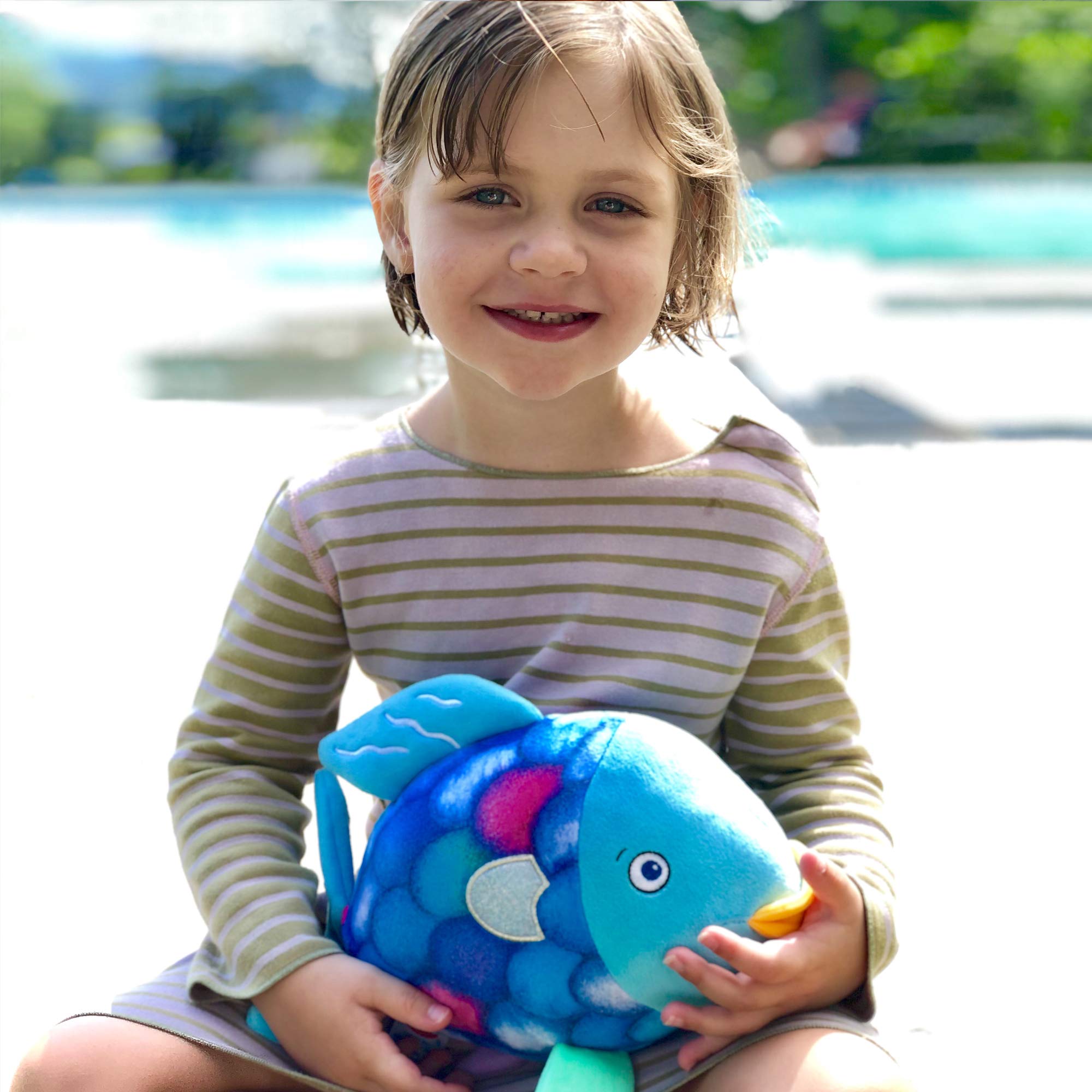 YOTTOY Contemporary Collection | Rainbow Fish Colorful Soft Toy – 12”