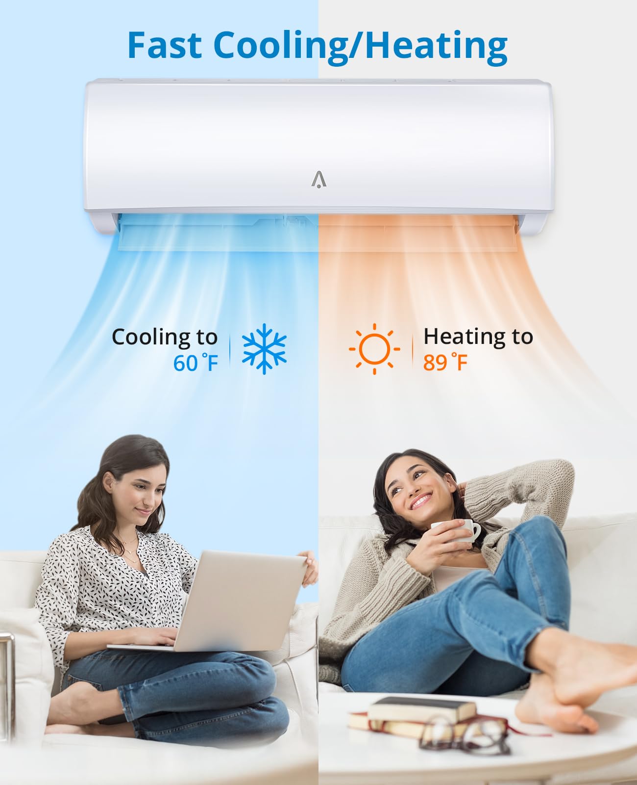 Zstar CMS18 Split-System Air Conditioners, White