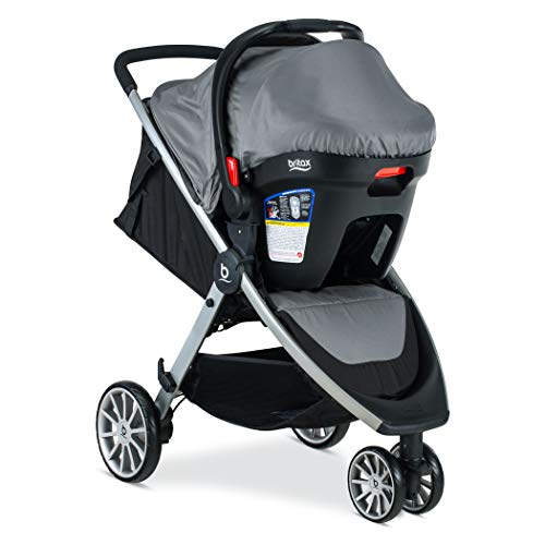 Britax B-Lively & B-Safe Gen2 Travel System, Greystone SafeWash