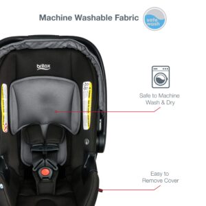 Britax B-Lively & B-Safe Gen2 Travel System, Greystone SafeWash