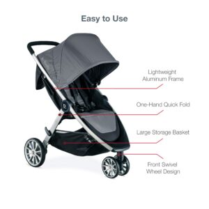 Britax B-Lively & B-Safe Gen2 Travel System, Greystone SafeWash