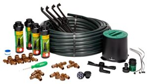 rain bird 32he in-ground pro rotor pop-up sprinkler system kit with click-n-go garden hose connection