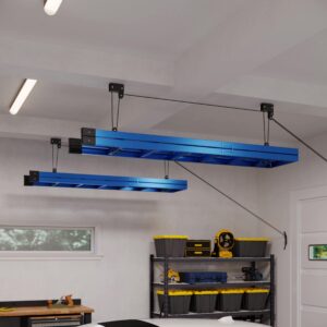 Kayak Storage Hoists 2-Pack - Overhead Pulley Hoist Systems - 125lb Capacity for Canoes, Bikes, and Ladders by RAD Sportz