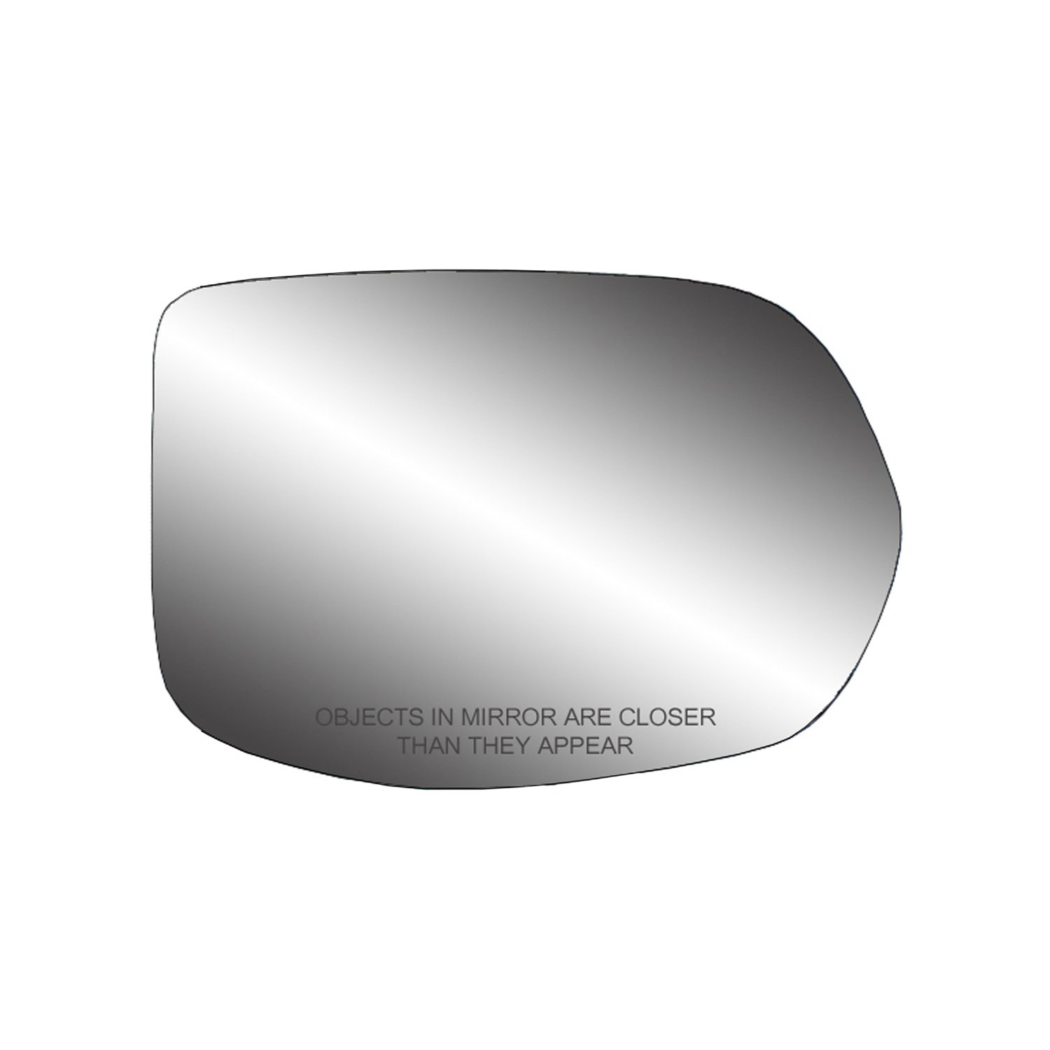 Fit System 80268 Passenger Side Non-Heated Mirror Glass w/Backing Plate, Honda CR-V, 4 15/16" x 7 7/16" x 7 11/16"