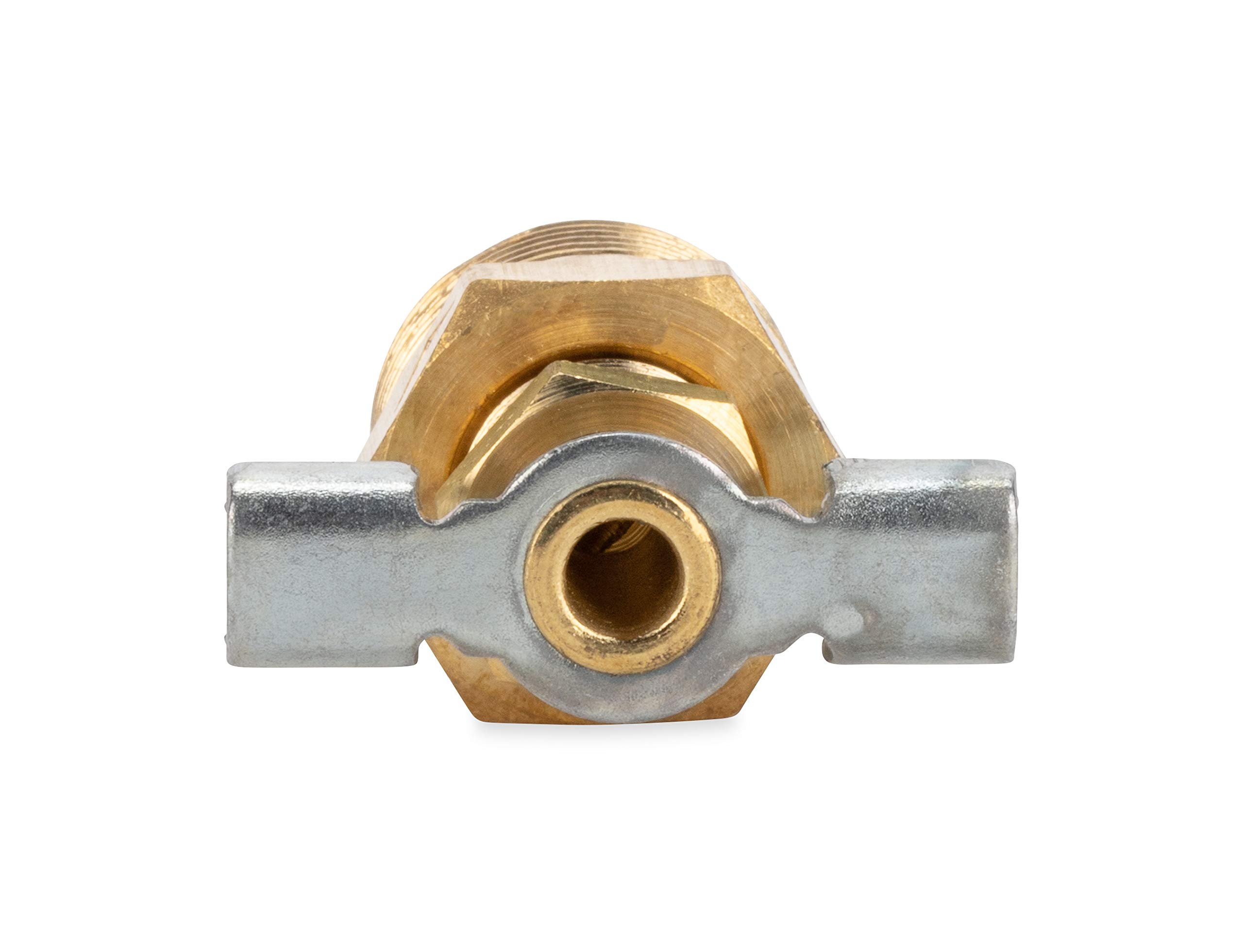 Camco ½" RV Water Heater Replacement Drain Valve - Replace Your RV Water Heater Drain Valve | Simple and Easy Installation | Durable Brass Construction - (11703)