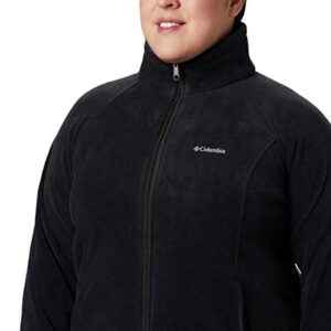 Columbia Women's Benton Springs Full Zip, Black, Petite Small