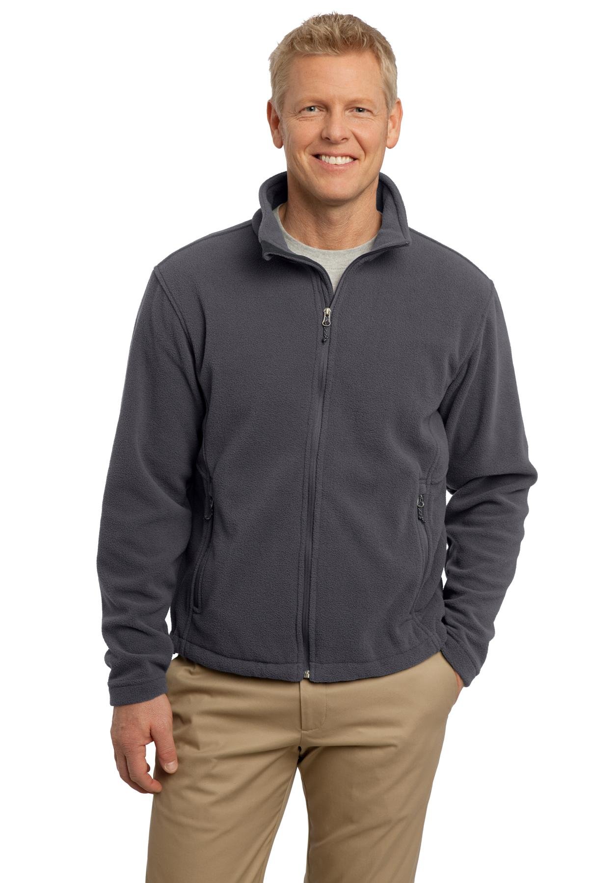 Port Authority Men's Value Fleece Jacket L Iron Grey