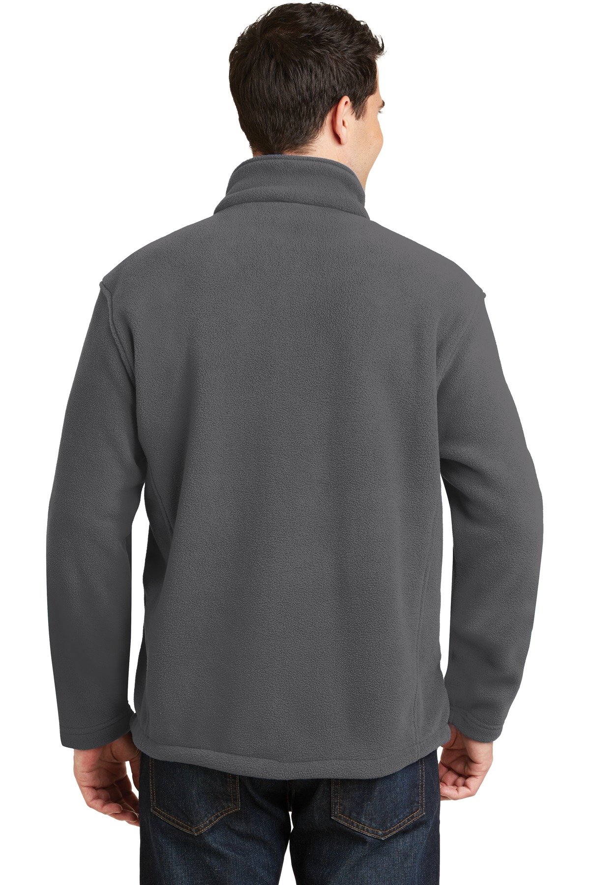 Port Authority Men's Value Fleece Jacket L Iron Grey