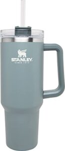 stanley 40oz adventure quencher reusable insulated stainless steel tumbler (shale)