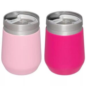 Stanley 2pk 10oz Stainless Steel Everyday Go Tumblers Pink Vibes/Cool Melon