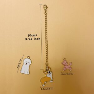 CIZULFY Charm for Stanley Cup Accessories, Cute Dog Charm for Stanley/Simple Modern/Yeti Cup with Handle, Stanley Cup Charms for Stanley Accessories.