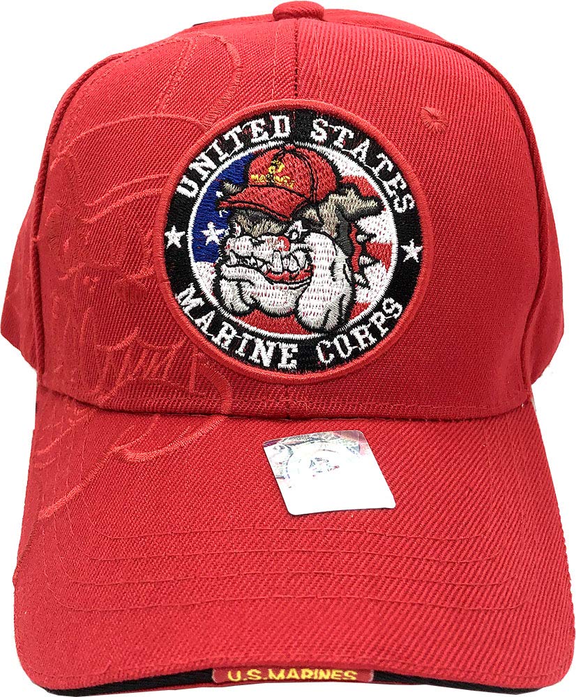 US Marine Corps Official Licensed Embroidered Emblem Baseball Cap Hat (MARINES-2)