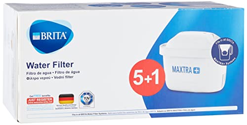 Brita Maxtra PLUS – Filter Cartridge, White, 5 + 1