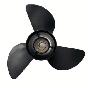 arkdoza stainless steel prop propeller for tohatsu/nissan 13x19 coated with black paint 60/70/75/90/115/120/140hp outboard