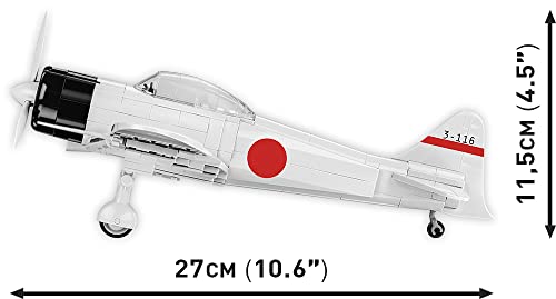 COBI Historical Collection World War II Mitsubishi A6M2 ZERO-SEN Plane