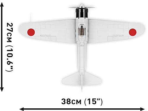 COBI Historical Collection World War II Mitsubishi A6M2 ZERO-SEN Plane