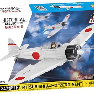 COBI Historical Collection World War II Mitsubishi A6M2 ZERO-SEN Plane