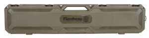 flambeau outdoors zerust infused field gun case - 50", olive drab green