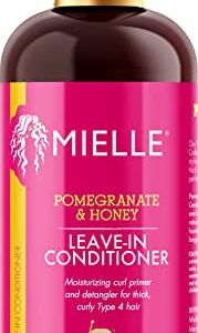 Mielle Organics Pomegranate & Honey Leave-In Conditioner + Honey Curl Smoothie Bundle