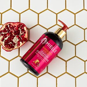 Mielle Organics Pomegranate & Honey Leave-In Conditioner + Honey Curl Smoothie Bundle