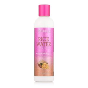 mielle rice water moisturizing hair milk for curly, kinky or wavy hair (8oz)