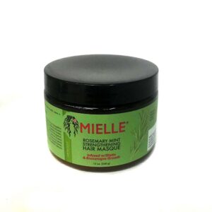 MIELLE Rosemary Mint Organics Infused with Biotin and Encourages Growth Hair Products for Stronger and Healthier Hair and Styling Bundle Set 4 PCS