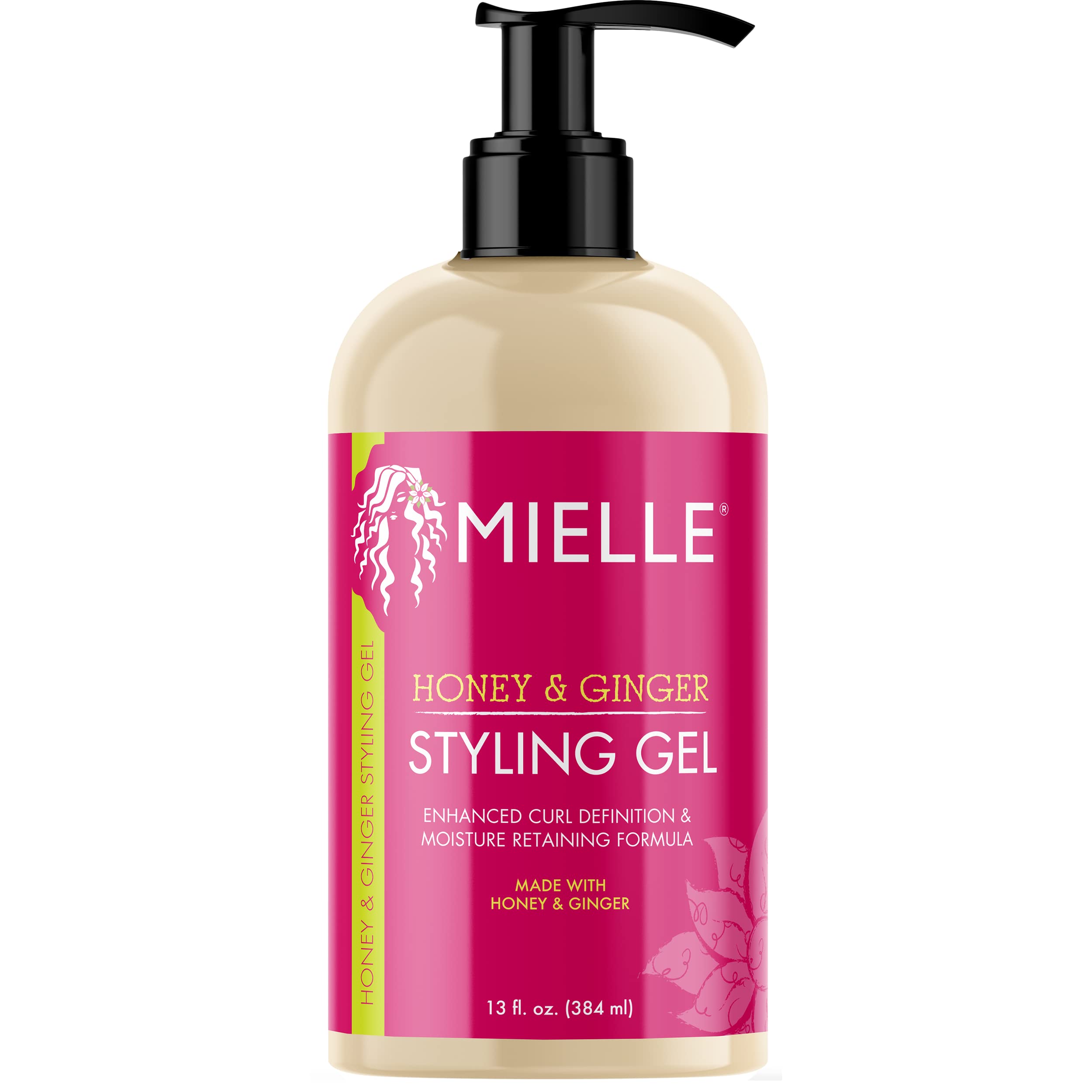 Mielle Organics Styling Gel With Honey And Ginger 12Oz (Pack of 2)