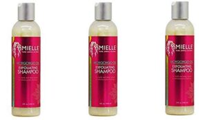 [ value pack of 3] mielle organics mongongo oil exfoliating shampoo 8oz