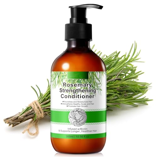 Rosemary Conditioner for Hair Growth,Rosemary Oil for Hair Growth Mint Strengthening Conditioner,Conditioner for Women Hair Loss And Thinning Hair,Hair Conditioner With Biotin,Coconut