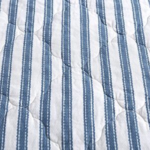 Stone Cottage - Queen Quilt Set, Super Soft Reversible Bedding with Matching Shams, Luxurious Room Essentials (Willow Way Indigo, Queen)