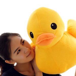 Bansusu 50CM Plush Yellow Duck Soft Stuffed Animal Toy Sofa Decoration for Kids Birthday