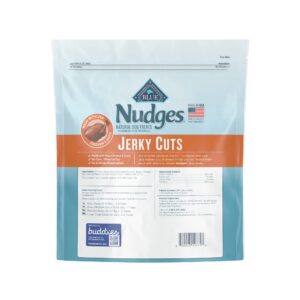 Blue Buffalo Nudges Jerky Cuts Natural Dog Treats, Chicken and Duck, 36oz